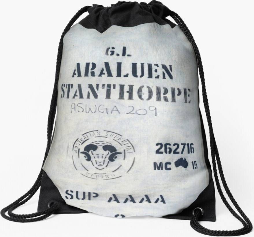 Famgem Drawstring Bag Master Classer Sport Gym Shoe Backpack