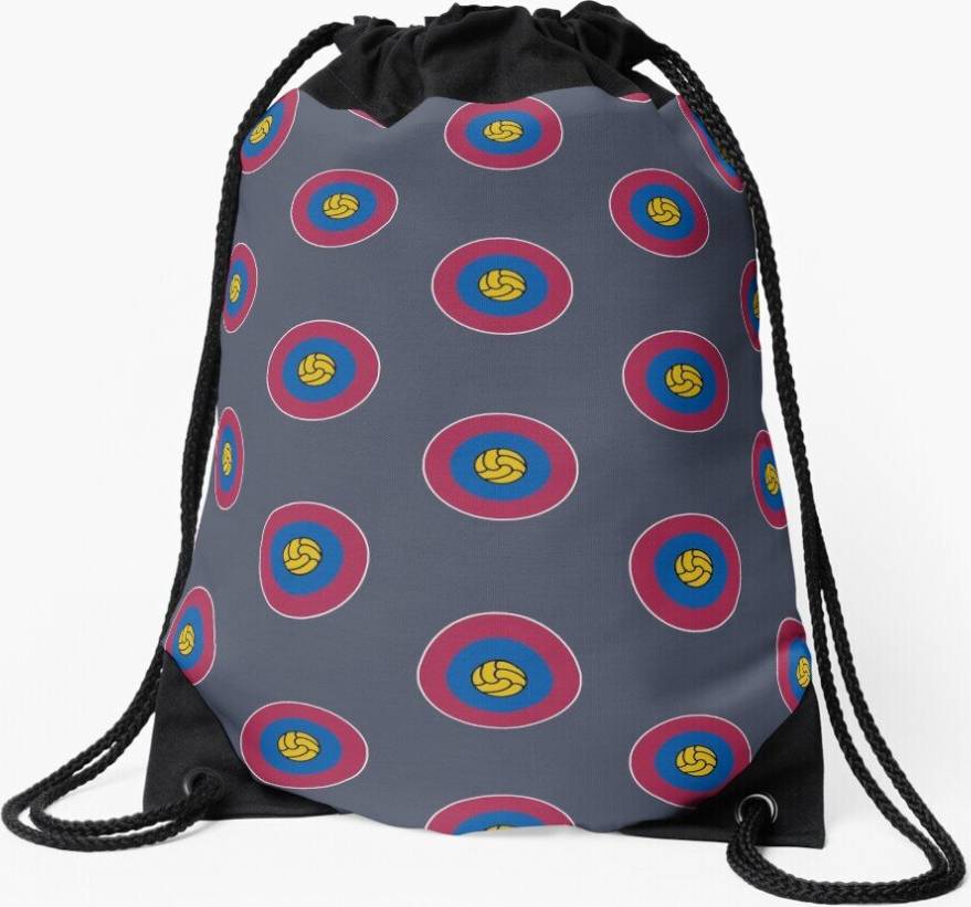 Famgem Drawstring Bag Barca Target Sport Gym Shoe Backpack
