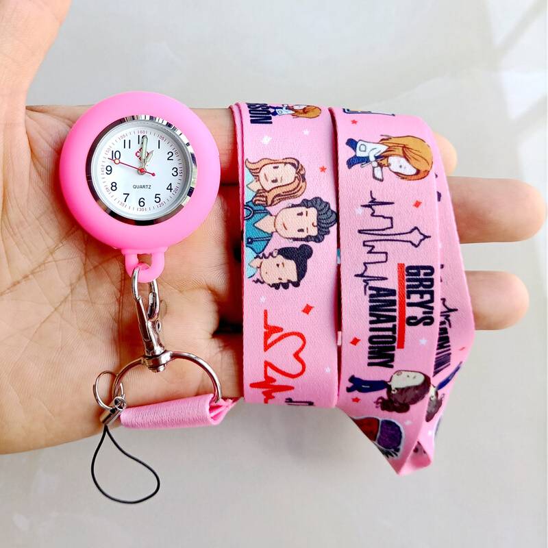 Aihontai Cartoon Printing Lanyards Rope Keychains - Doctor Hospital
