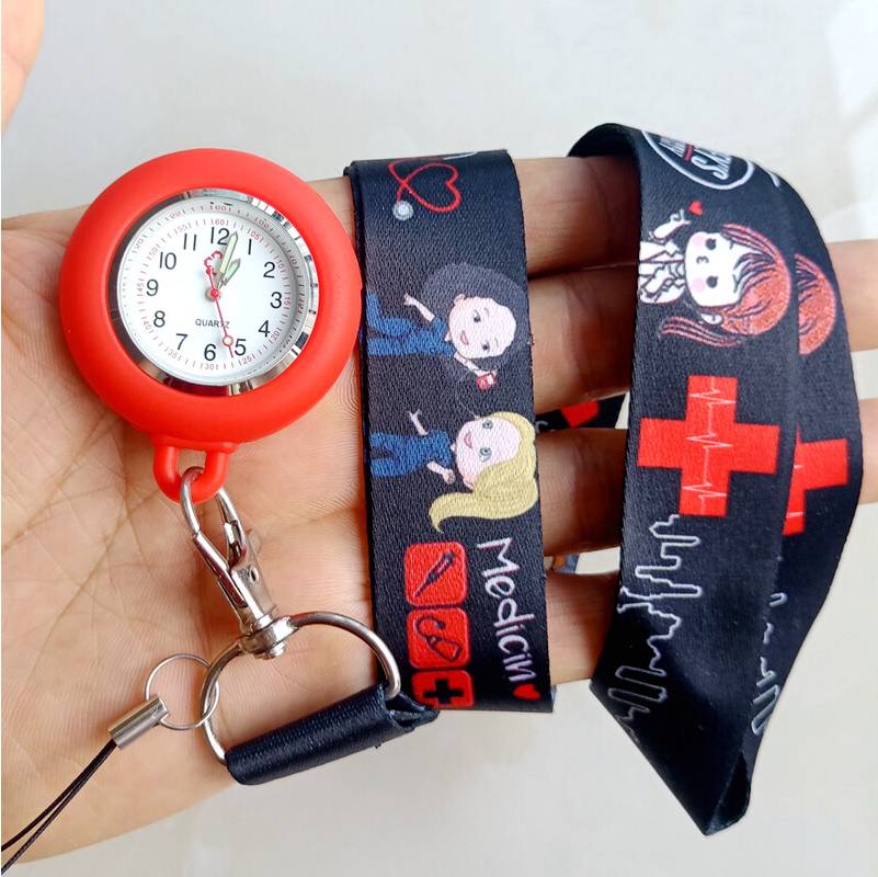 Aihontai Cartoon Printing Lanyards Rope Keychains - Doctor Hospital