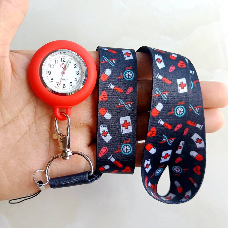 Aihontai Cartoon Printing Lanyards Rope Keychains - Doctor Hospital