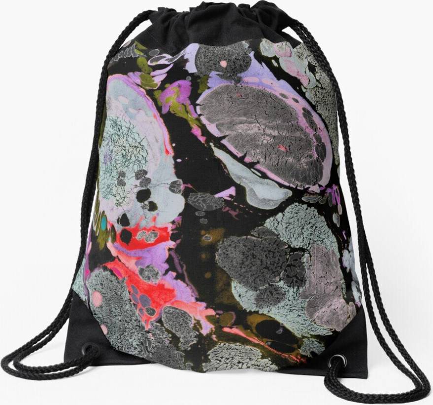 Famgem Drawstring Bag Brain Structure Sport Gym Shoe Backpack