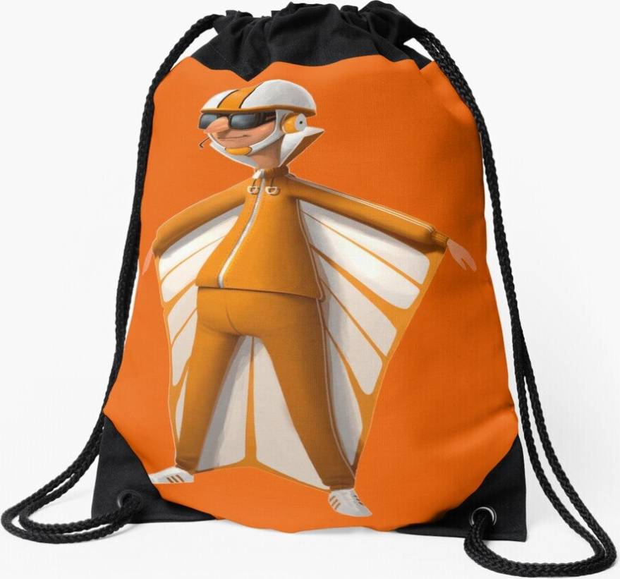 Famgem Drawstring Bag Vector Sport Gym Shoe Backpack
