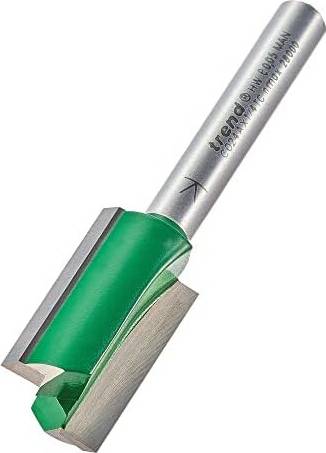 Trend CraftPro Straight Two Flute Router Cutter Bit C024AX1/4TC