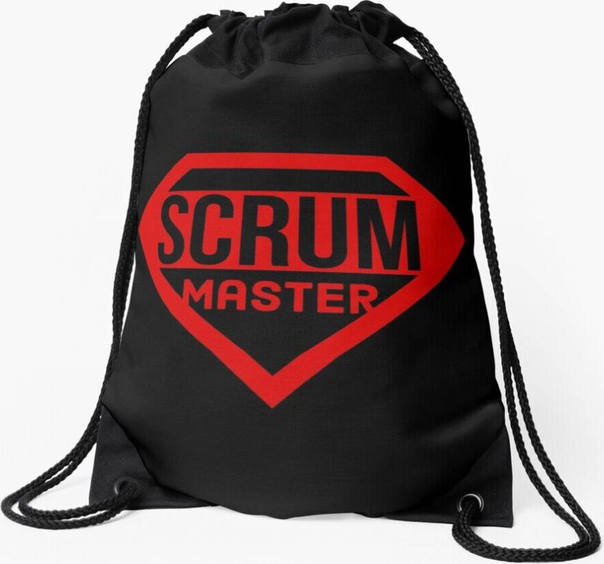 Famgem Drawstring Bag Scrum Master Sport Gym Shoe Backpack
