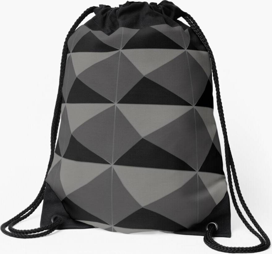 Famgem Drawstring Bag Soundproof Sport Gym Shoe Backpack