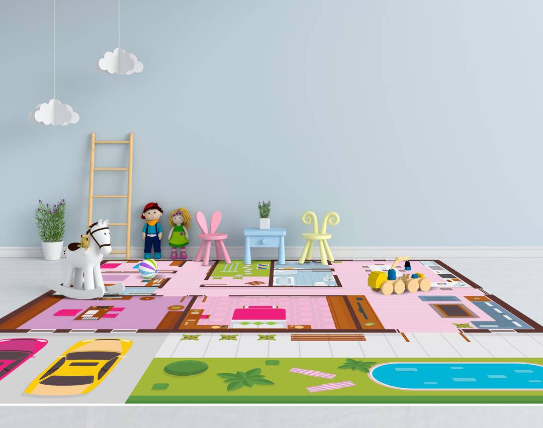 Isabelle & Max Immanuel Machine Printed Area Rug 100 cm