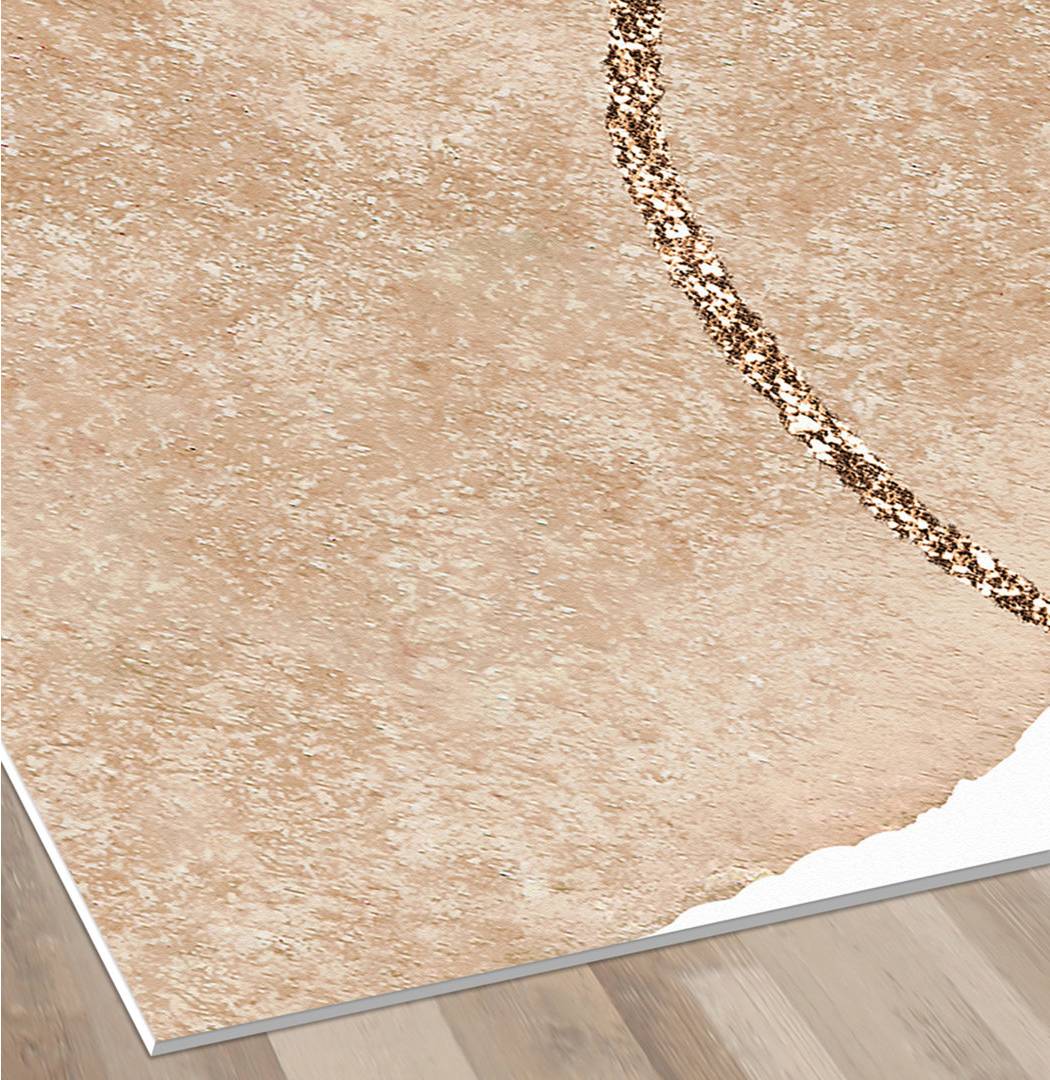 Ivy Bronx Machine Printed Area Rug Round 100 cm