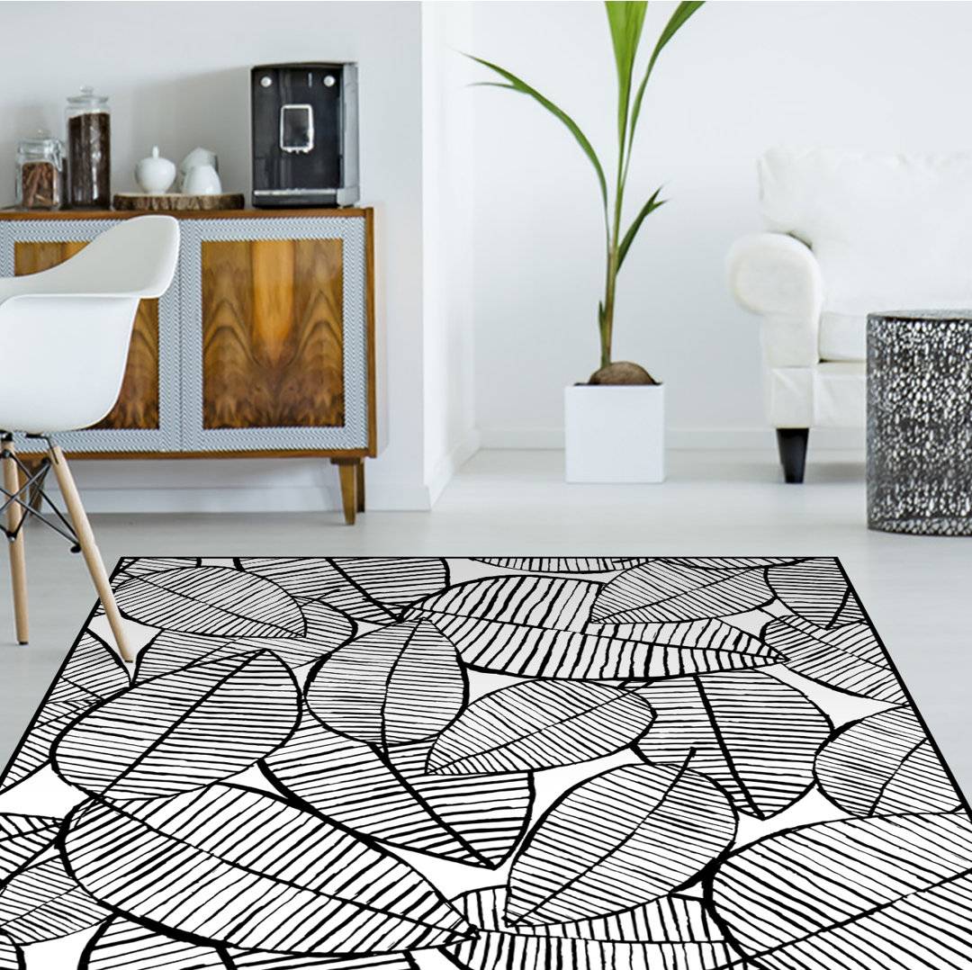 Lark Manor Machine Printed Area Rug Rectangle 100 x 133 cm