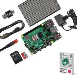 Raspberry pi 2gb Raspberry Pi 4 B 2GB RAM Tracking Ad-Blocker Kit