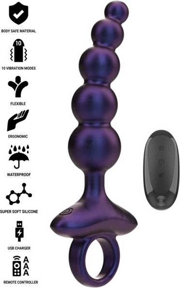Tito Vibrating Anal Plug Model 3 Remote Control