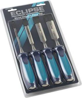 Eclipse 4 Piece Set Carving Chisel