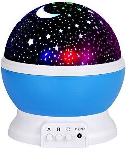 SKESRJTOP Rotating LED Galaxy Starry Projector