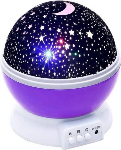 Rotating LED Galaxy Starry Projector