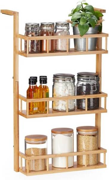 B2X Spice Rack In Bamboo