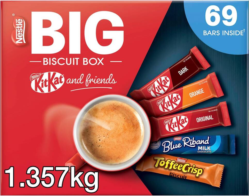 Nestlé Big Biscuit Box 69 x Blue Riband