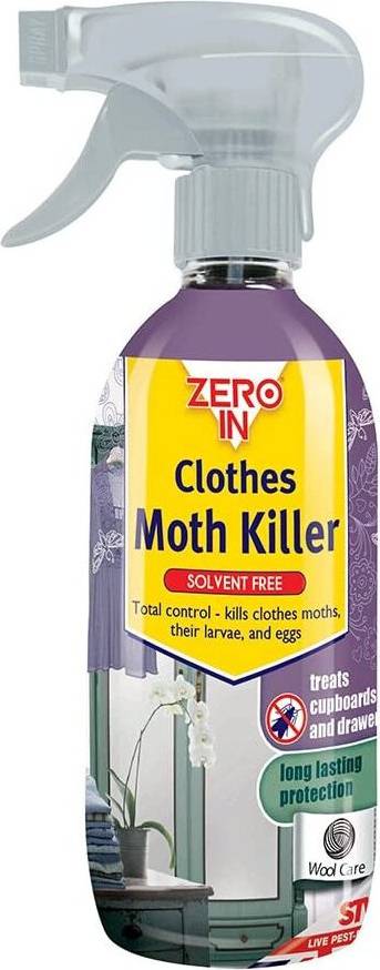 Zero In Clothes Moth Killer 500ml