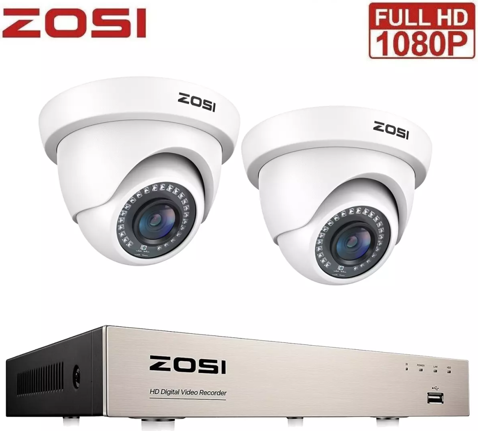Zosi CCTV 8 Channel 1080P Security Camera System