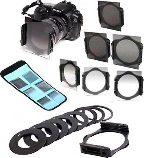 17 In 1 Digital Camera Lens Gradual Nd Filter Set