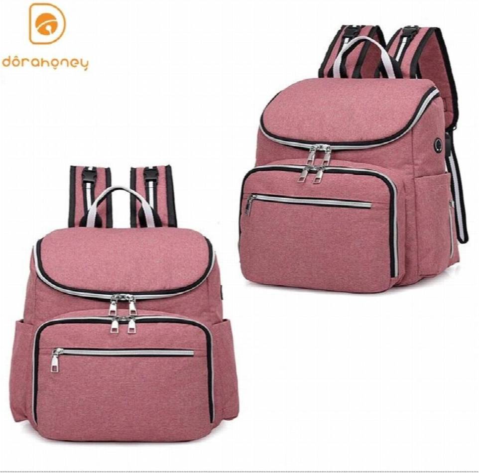 Maternity Diaper Bag USB Multi-function