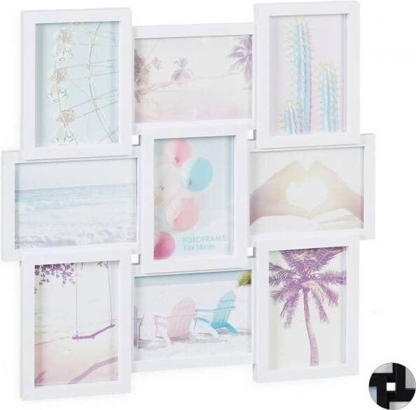 B2X Picture Collage 9 Pictures Photo Frame 9pcs