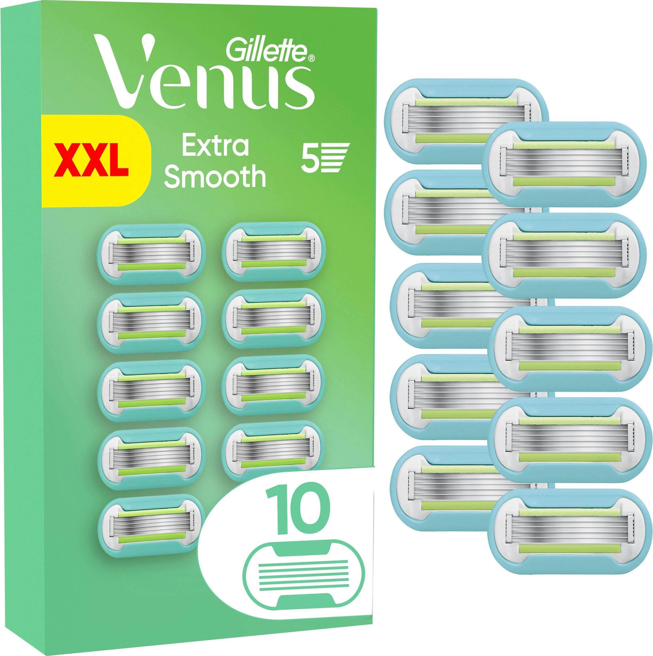 Gillette venus rakblad Venus Gillette Extra Smooth Razor Blades 10 pcs
