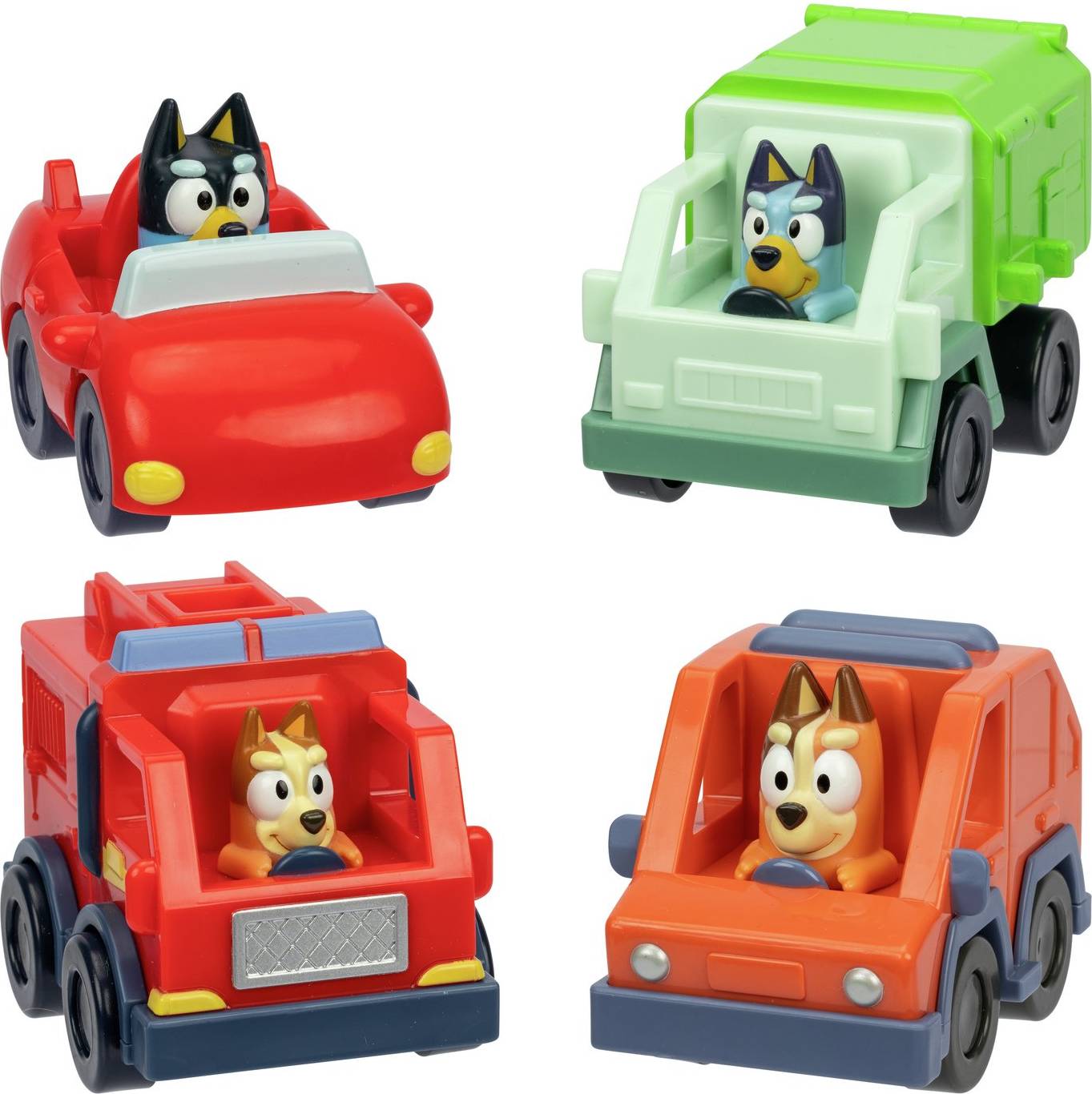 Bluey Mini Racer 4 Pack