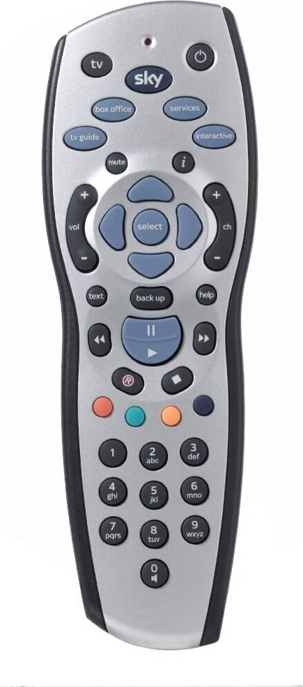 Sky Plus HD REV9F Télécommande Remplacement