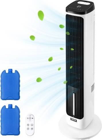 Tower fans with remote control VEVOR 40 Inch Oscillating Tower Fan 24H Timer
