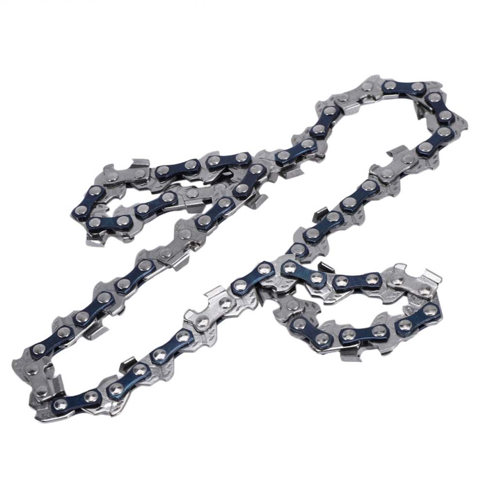 Mini chain saw Spactz 15 Pcs Mini Chainsaw Chain 6 Inch Guide