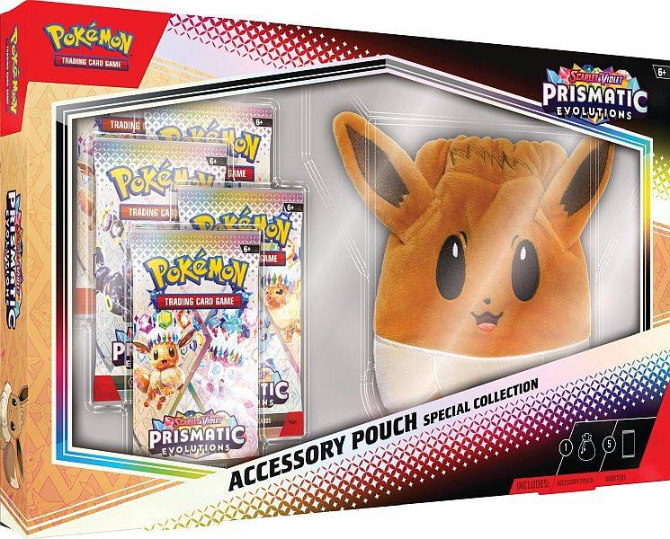 Prismatic Evolutions Accessory Pouch Collection