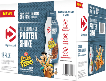 Protein drink Dymatize Performance Protein Shake Rtd Cocoa Pebbles 12 Bottles