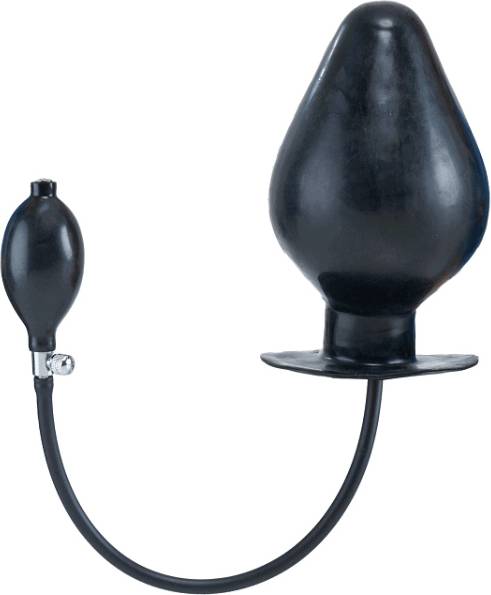Inflatable plug Sexleksaker Mister B Inflatable Vortex Plug Black XL