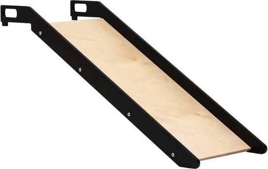Læringstårn Duck Woodworks Rutsjebane til Foldbart Læringstårn - Sort