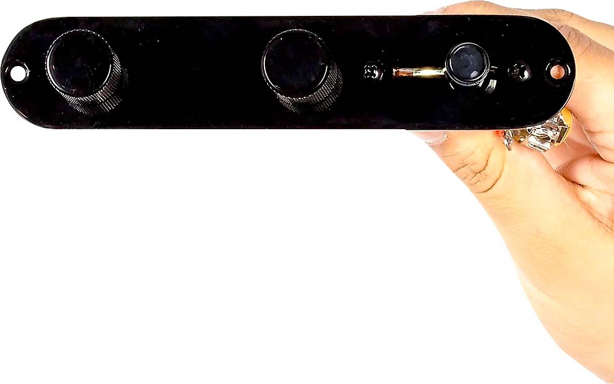 T3W-REV Loaded Telecaster Control Plate