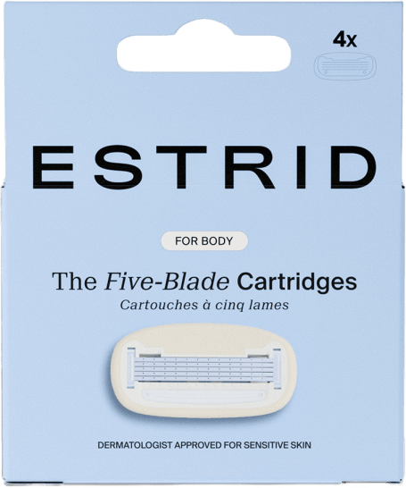 Estrid Body Razor Blades X4