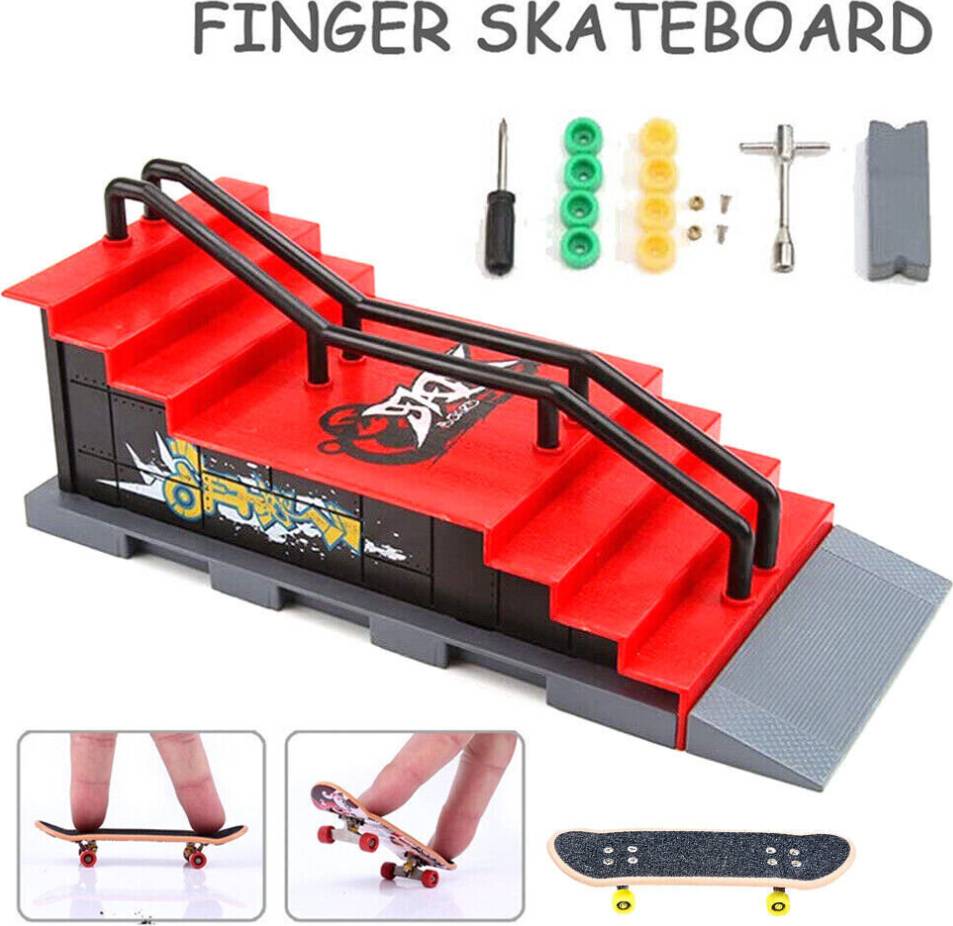Skate ramp Skate Park Ramp Kit Tech Deck Mini Fingerboard