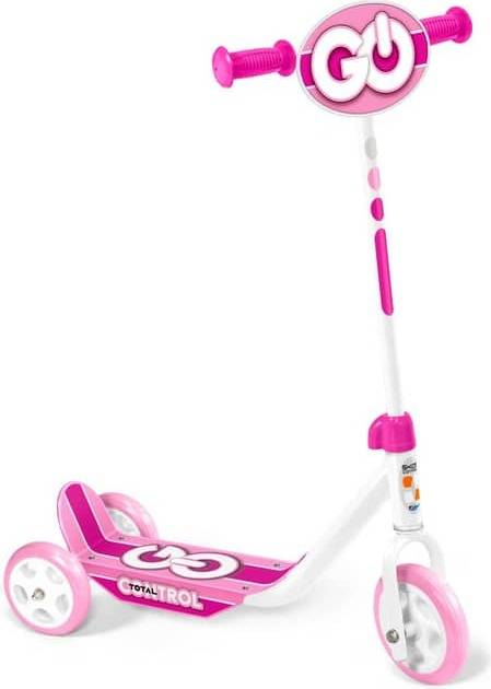 Rosa Skids Control Sparkcykel Rosa/Vit