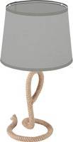 Homcom Nautical with Rope Base E27 LED Halogen Bulb Table Lamp