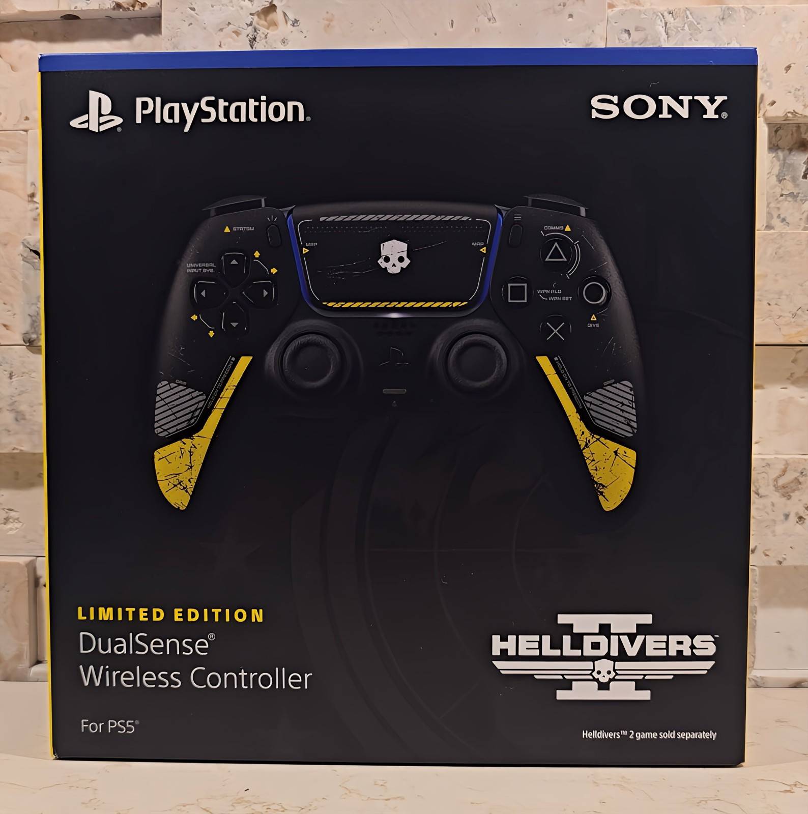Ps5 controller limited Sony PS5 DualSense Wireless Controller Helldivers 2 Limited Edition