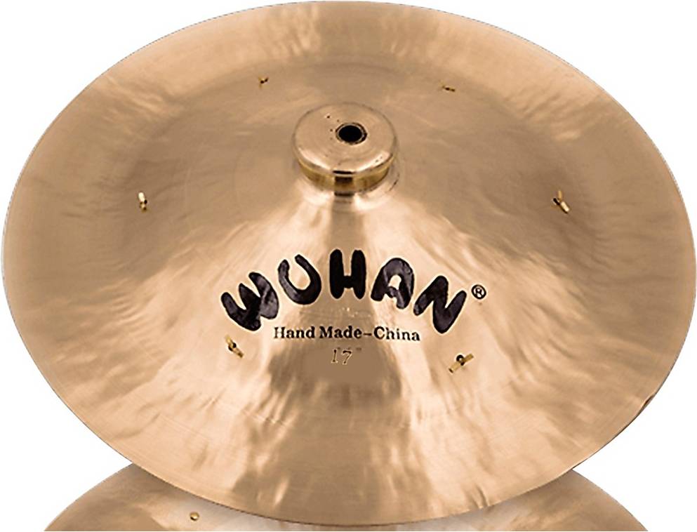 China Cymbal With Rivets 17 In