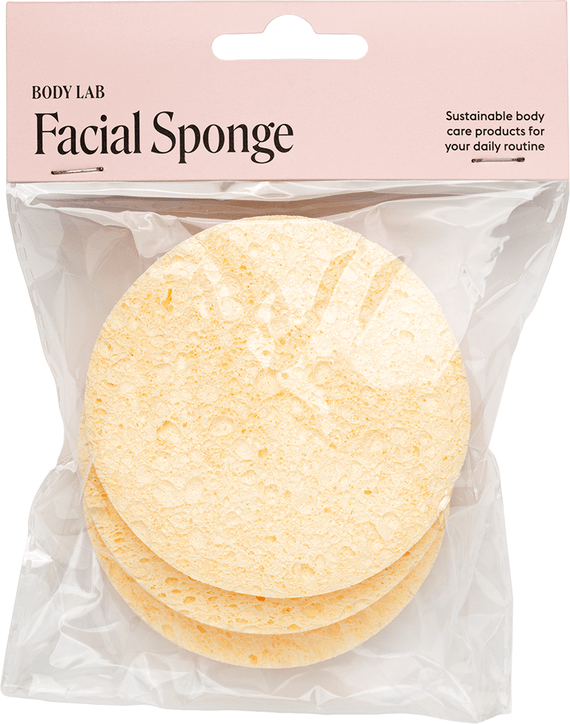 The Lab Facial Sponge 3-Pack