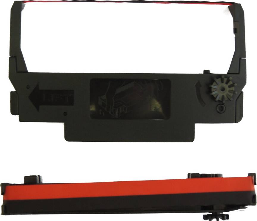 EPOS 4 Pack - Black/Red Printer Ink Ribbon Casettes