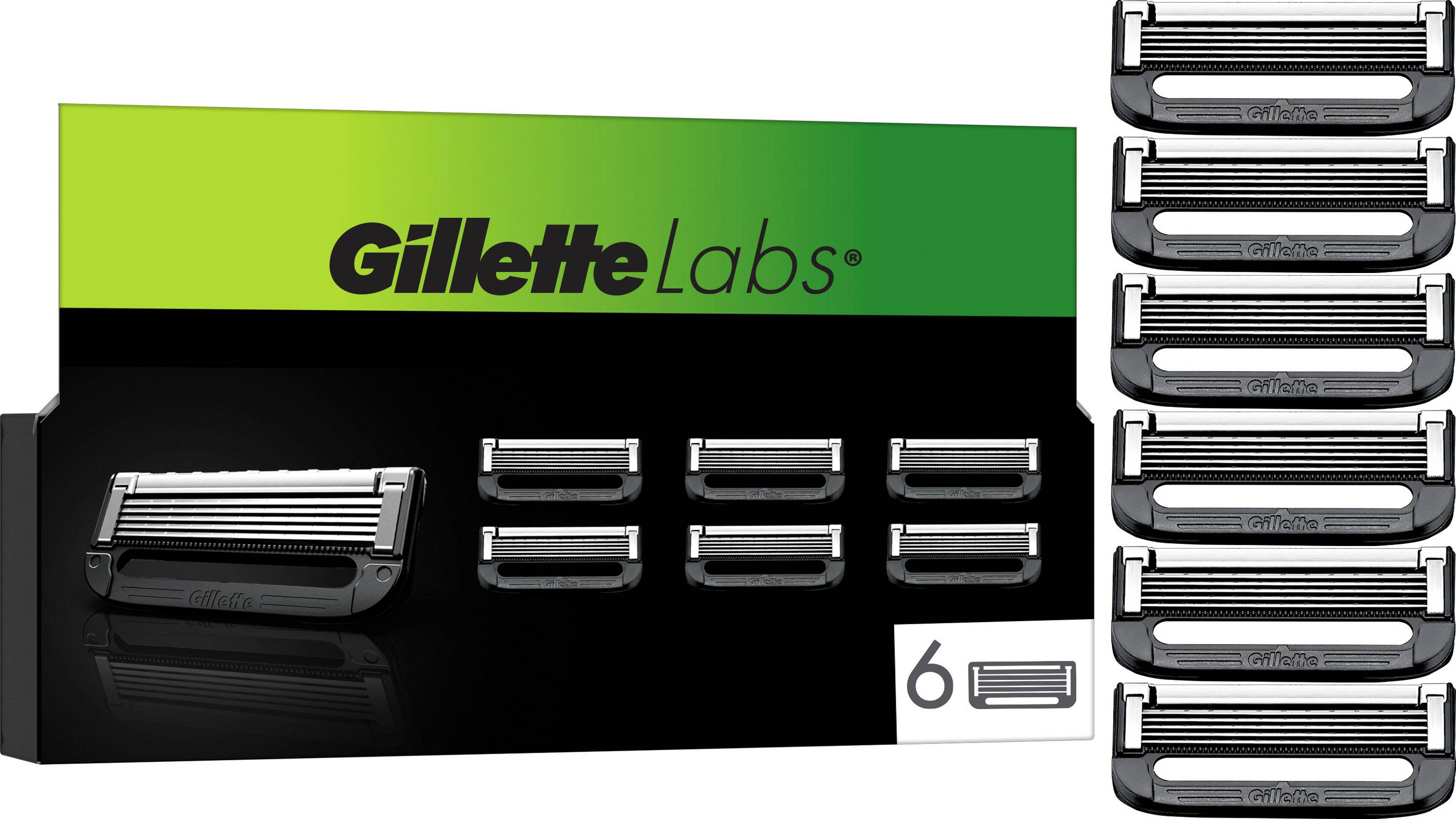 Gillette labs Gillette Labs Razor Blades 6 pcs