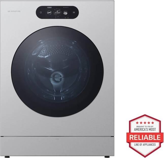 Washer machines LG Signature Mega Capacity Smart Front Load Washer