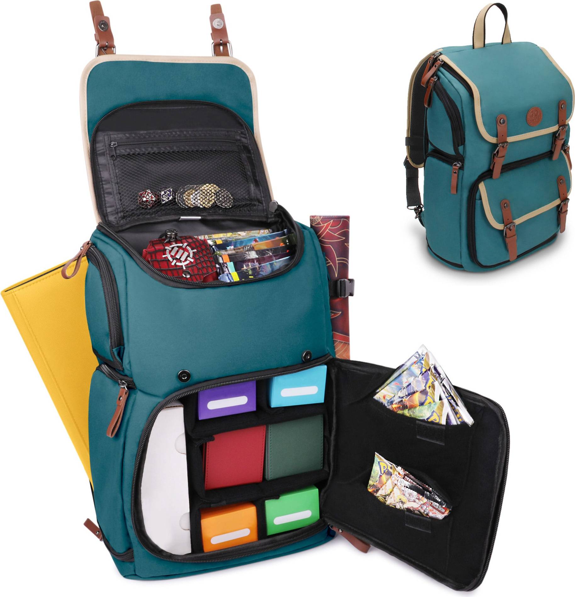 Trading Card Backpack Designer Edition Green