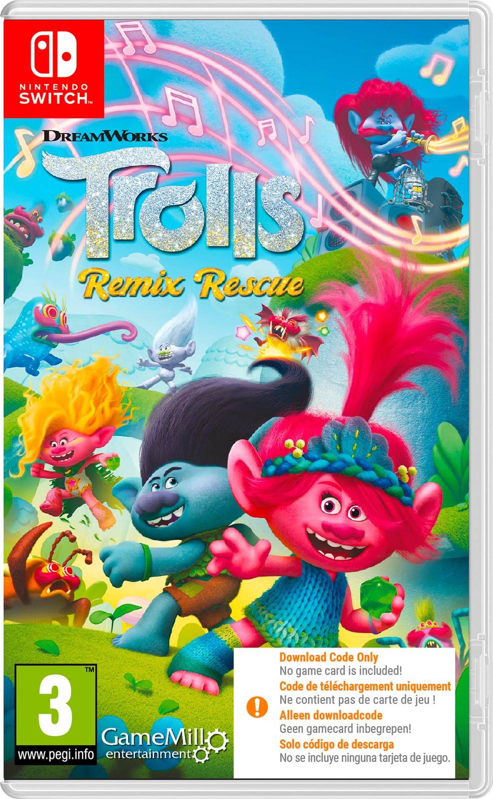 Trolls Remix Rescue Nintendo Switch Game