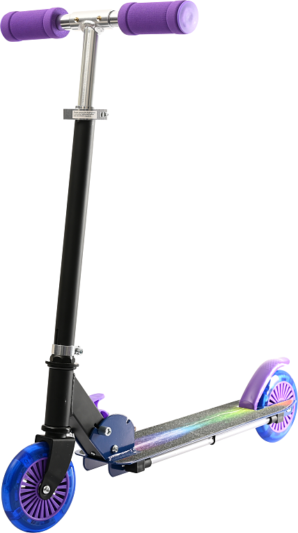Skeight In-Line 2 Wheel Scooter Light Up