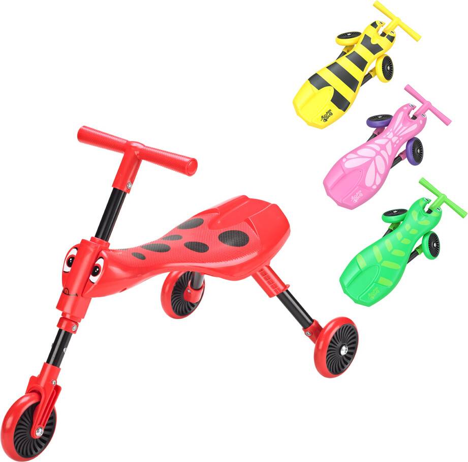 3-Wheel Foldable Ride-On Tricycle