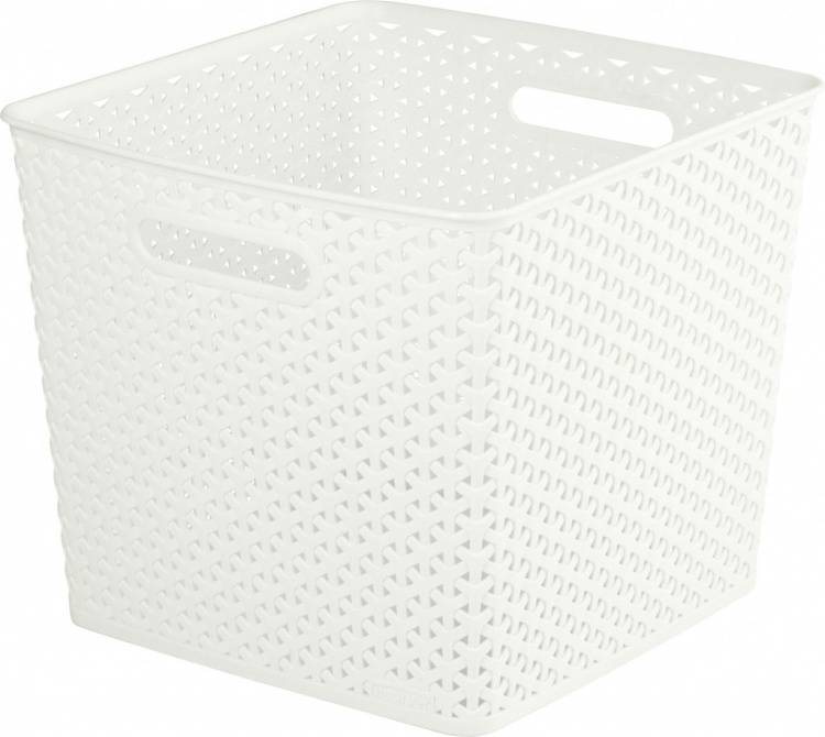 Nestable Rattan Effect 18L